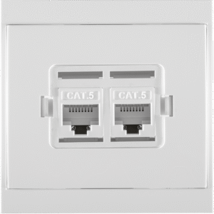 RJ45 - 5CAT/L2 N biały