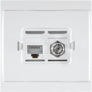 TV/F+RJ45/L biały