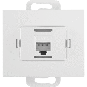 RJ45 - 6CAT/O1 N biały