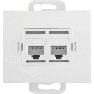 RJ45 - 6CAT/O2 N biały