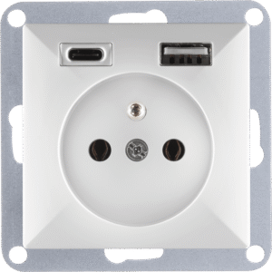 PT-16P/USB A+C biały