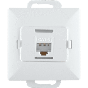 RJ45 - 6CAT/P1 N biały
