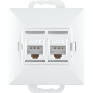 RJ45 - 6CAT/P2 N biały