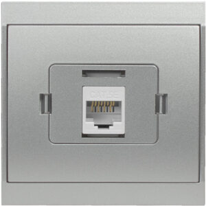 RJ45 - 5CAT/L1 N srebrny