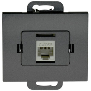 RJ45 - 5CAT/N1 N antracyt