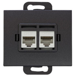 RJ45 - 6CAT/N2 N antracyt