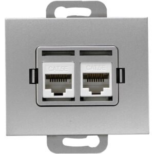 RJ45 - 6CAT/N2 N srebrny