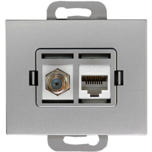 TV/F/F+RJ45/N srebrny