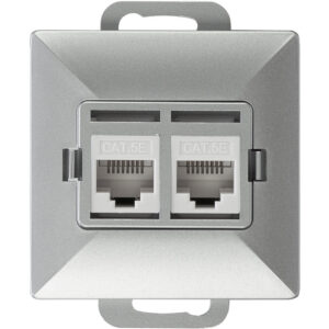 RJ45 - 5CAT/P2 srebrny