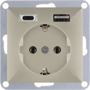 PT-17P/USB A+C satyna
